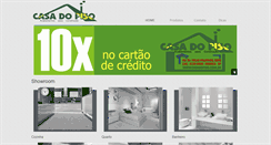 Desktop Screenshot of casadopiso.com.br